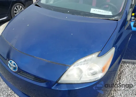 2011 Toyota Prius Two из США, поврежденный, VIN JTDKN3DUXB0271482